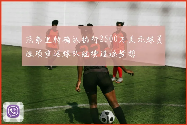 范弗里特确认执行2500万美元球员选项重返球队继续追逐梦想
